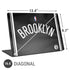 NBA Brooklyn Nets Jersey Universal Laptop 16.6in (13.4 x 9.7in) Skin